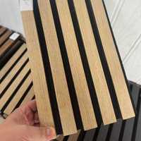 Panneaux muraux flexibles en MDF Akupanel, panneaux acoustiques à lattes, fabriqués en Chine