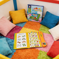 Libro Educativo de Juguete para Niños, Libro Eléctrico, Máquina de Aprendizaje de Educación Temprana, Libro de Audio, Aprendizaje de Inglés y Francés