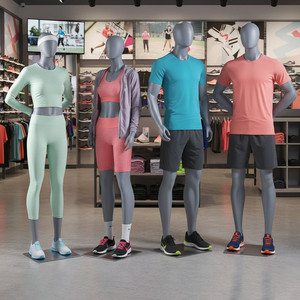 Lo stesso giorno spedizione uomo e donna Full Body in fibra di vetro Sport manichini in vendita - Product Image 6