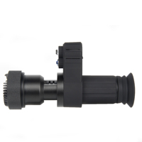 Portée optique auxiliaire Vision nocturne numérique éclairée réticule vert portée de chasse CYF-B + IR portée de Vision nocturne tactique