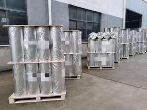 <span class=keywords><strong>Cinta</strong></span> <span class=keywords><strong>aislante</strong></span> de papel de aluminio Precio razonable <span class=keywords><strong>Cinta</strong></span> de papel de aluminio autoenrollado de acrílico plateado reforzado de China - Product Image 5