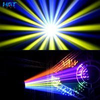 Luz Móvil de Cabeza HAT de 250W para Bodas y Fiestas, Luz de Escenario Sharpy, Luces Móviles de Cabeza