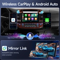 Sistem Linux Pabrik 2 Din 9 Inch Radio Mobil Video Stereo Mp3 Mp5 Carplay Android Auto Fm Am Head Unit untuk Toyota Camry 2002-2006