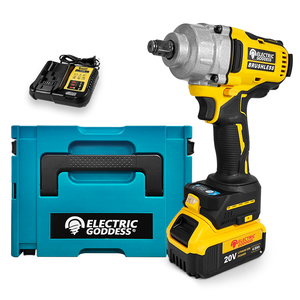 Avvitatore a Impulsi con Motore Brushless Electric Goddess, Senza Fili, Coppia Elevata 1000 N.<span class=keywords><strong>M</strong></span>, Attacco da 1/2 Pollice, per Batteria da 20 V, Fai da Te - Product Image 1