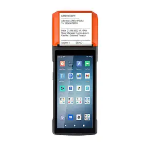 Lecteur de cartes intelligent POS Android 13, terminal de poche mobile à écran tactile de 5.5 pouces, R330 Pro