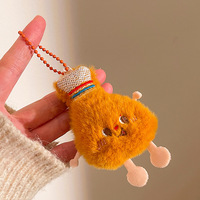 Porte-clés en peluche tendance de 4 pouces, série populaire Corée-Japon, pour sacs et sacs à dos - Prix de gros