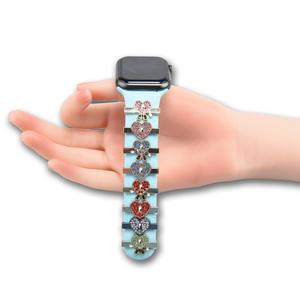 Encantos de decoración de reloj para pulsera de banda Pierna de metal Clavos decorativos Iwatch Correa deportiva Accesorios de Adorno - Product Image 6