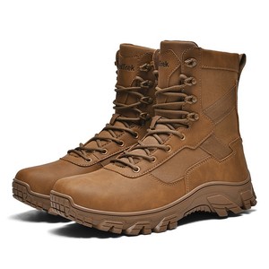 SFB38 Wholesale Top Quality Outdoor Footwear Leather <b>Hiking</b> PU Upper Training Soft Black Mens <b>Boots</b> for Men Safety Shoes - Product Image 2