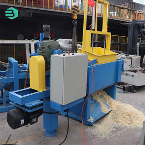 מגרסה לחיתוך עץ חותך שבבי עץ מכונת שיפוע עץ מצעי בעלי חיים נסורת מכונה לייצור שבבי עץ - Product Image 2