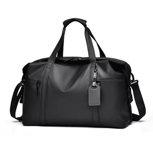 <span class=keywords><strong>Sac</strong></span> de voyage multifonctionnel pour homme en polyester de qualité supérieure, étanche, idéal pour le sport, les affaires et les voyages, avec porte-étiquette de bagage et compartiment pour ordinateur portable - Product Image 3