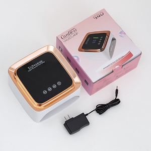 Lampe à ongles UV LED sans fil SUN S40 48W rechargeable portable avec écran LCD, lumière de durcissement professionnelle pour vernis gel, utilisation en salon ou à domicile - Product Image 1