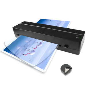 Plastifieuse automatique A3 pour documents, machine de laminage pour usage domestique et professionnel, avec chauffage 130°C et alimentation 220V - Product Image 2