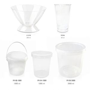 Vasos Desechables Transparentes de Plástico para Pudín, Gelatina y Postres, 240 ml, Libres de BPA, Aptos para Contacto con Alimentos, Ideales para Catering y Loncheras, Suministro OEM - Product Image 4