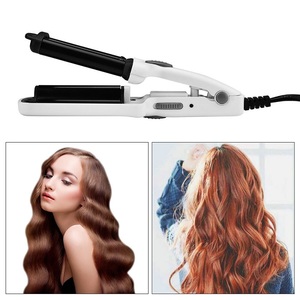 <span class=keywords><strong>Cheveux</strong></span> Waver Portable Voyage <span class=keywords><strong>Cheveux</strong></span> Fer À Friser Professionnel Mini Oeuf Rouleau Ondulé Trois Tube Vague Profonde Fer À Friser - Product Image 4