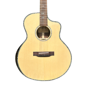 <span class=keywords><strong>Guitare</strong></span> acoustique Jumbo Fingerstyle Aiersi de 41 pouces avec table en épicéa massif et corps en palissandre, avec accoudoir et cutaway, à vendre - Product Image 2