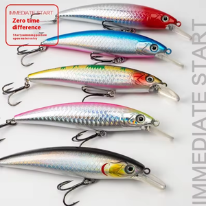 Señuelo flotante Aotuo de 14g, cebo artificial duro con sonajero para pesca de lubina <span class=keywords><strong>en</strong></span> agua salada, ¡el más vendido! - Product Image 4