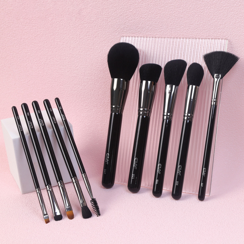 Professional Makeup Brush Set 12pcs Pink