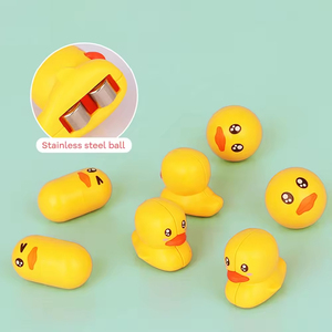 YRB bebé <span class=keywords><strong>bañera</strong></span> pared adsorber 72 piezas pistas DIY <span class=keywords><strong>bolas</strong></span> <span class=keywords><strong>de</strong></span> agua pato baño niños baño natación Slideway juguete - Product Image 2