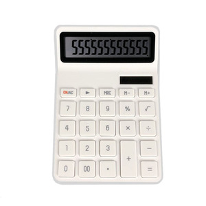 JY-2256 Calculator White Black Battery Powered Office Accounting Calculator With Logo Printing For Business Gifts - Product Image 5