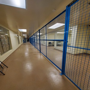 Горячая распродажа, промышленный модуль, защитная складская панель, производственная линия, защитная машина, ограждение, стальные ограждения, панели - Product Image 1