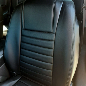 Housse de siège en <span class=keywords><strong>cuir</strong></span> pour conducteur Ford Mustang 2005 2006 2007 2008 2009 - Product Image 5