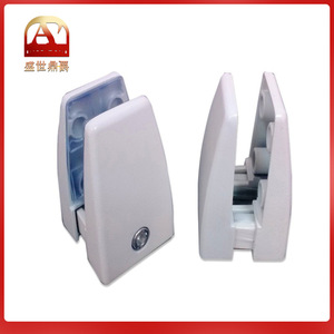 Desktop Aluminum Alloy Glass Clip 30mm Thickness <b>Desk</b> Mount Office Furniture Minimalist Design Durable Shenzhen China - Product Image 5