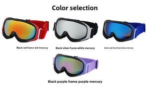 แว่นตากันฝ้าแบบทรงกลมสำหรับผู้ชายและผู้หญิง, แว่นตาเล่นสกีกันฝ้าได้ทั้งชายและหญิง - Product Image 2