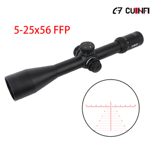 <span class=keywords><strong>Lunette</strong></span> de chasse Cuinfi 5-25x56 FFP, identique à RITON, avec réticule éclairé japonais ED, tourelles verrouillables, oculaire à mise au point <span class=keywords><strong>rapide</strong></span> - Product Image 1