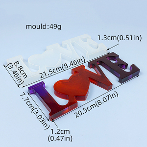 <span class=keywords><strong>Molde</strong></span> <span class=keywords><strong>de</strong></span> Silicona 3D <span class=keywords><strong>para</strong></span> Letras, <span class=keywords><strong>Molde</strong></span> <span class=keywords><strong>de</strong></span> Silicona <span class=keywords><strong>para</strong></span> Resina - Product Image 3