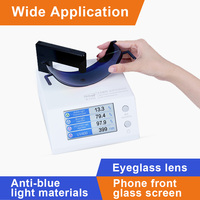 Medidor de Transmitancia de Lentes para Gafas y Lentes de Sol UV, RTS LS108 UV400 395nm UV 430nm, Protección Contra Luz Azul