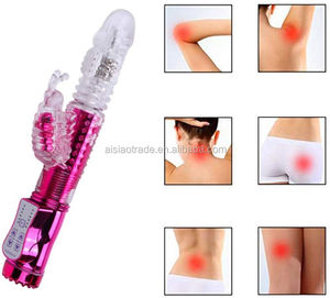 JoyPark donne giocattolo del sesso Clit-spot stimolazione <span class=keywords><strong>USB</strong></span> caricatore rotazione elettrica vibratori testa rotante coniglio vibratore per le donne - Product Image 3