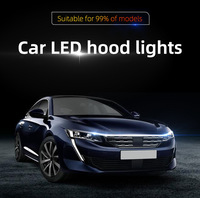 Bande lumineuse LED pour capot de voiture, universelle, guide de capot moteur, barre lumineuse décorative, phares de voiture, feux de jour pour voiture