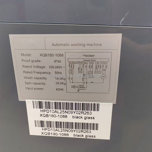 Heavy Duty 18kg Washing Machine Massive Capacity and Efficient Cleaning for Large Households Top Load <b>Washers</b> High Temperature S - Product Image 5