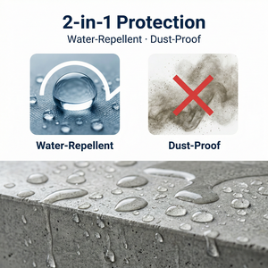 Agent de protection double pour sols, hydrofuge, anti-poussière, résistant à l'humidité, revêtement pour sols d'usine et d'entrepôt - Product Image 5