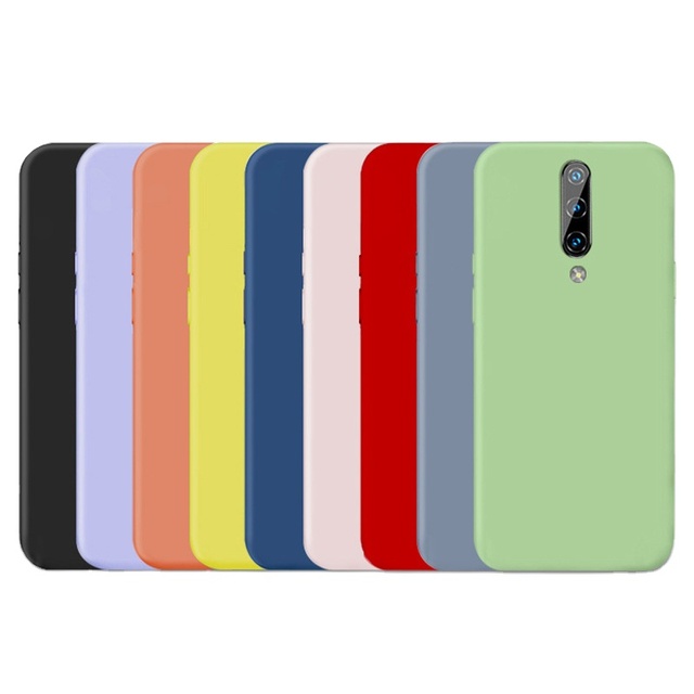 Soft Liquid Silicone Shockproof Back Cover Phone Case