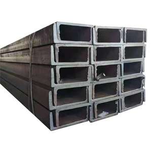 Perfil de Acero en U de Alta Calidad, Perfil Estructural en U U5 U8 U10 Q355B A36 SS400 S235JR JIS G3101, Servicio de Soldadura, Construcción de Edificios - Product Image 1