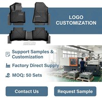 Tapis de sol OEM personnalisés pour BYD Atto 1, conduite à droite, toutes saisons, imperméables, 3D