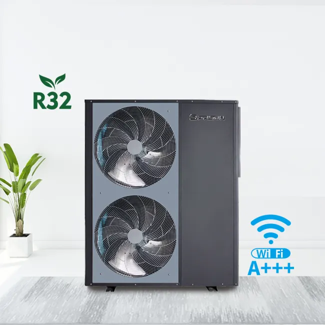 R32 20KW EVI DC 인버터 공기 열 펌프 공기 소스 열 펌프 COP 가열 및 냉각 뜨거운 물