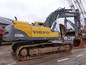 Machine d'excavatrice volvo 360 d'occasion d'équipement lourd de la Suède à vendre la pelle sur chenilles Ec360blc - Product Image 5