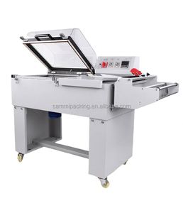 Semi-Automatic <b>Plastic</b> PE Film Heat <b>Shrink</b> Wrapping Machine for PET Water Bottles Packaging - Product Image 1