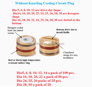 Connecteur de circuit de refroidissement pour <span class=keywords><strong>moule</strong></span> d'injection plastique JWP (Laiton Caoutchouc Fluoré) - Product Image 5