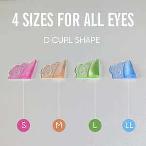 Tampons de <span class=keywords><strong>rehaussement</strong></span> de cils coréens en silicone souple, autocollants, pour permanente de cils, type Panda, 4 tailles, rouleaux de lamination - Product Image 3