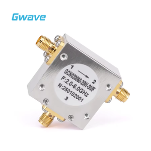 Circulador de <span class=keywords><strong>RF</strong></span> con aislamiento de 15dB Conector hembra SMA de 20 vatios de potencia Ancho de banda de 2 a 6GHz - Product Image 5