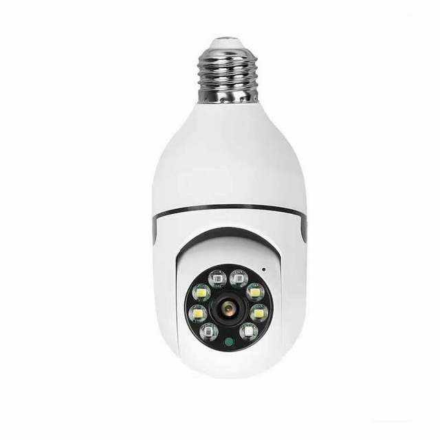 Hot Sale Top Quality HD 1080p 5G Wireless LED Tuya App Wifi Smart Bulb Light Camera 360 Degree