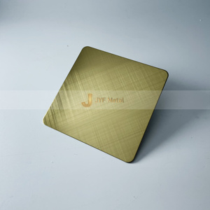 Placa de Acero Inoxidable 304 M54 No.4, Acabado Estándar JIS, Grosor Personalizable de 0.5-0.8mm para Doblado, Corte y Soldadura de Paredes/Techos - Product Image 1