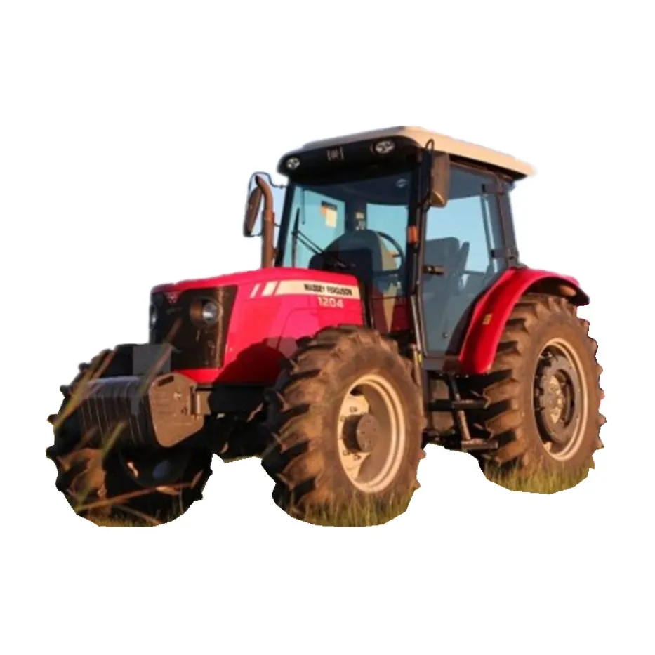 Tracteur tracteur d'occasion pour ferme, Massey ferrdigital, 120h, 4WD, MF1204