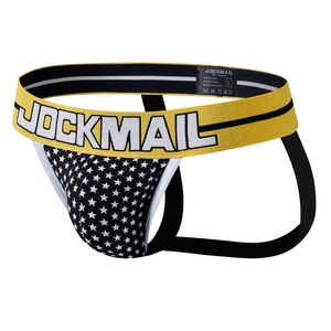 JOCKMAIL Tanga para Hombre con Estampado de Estrellas Pequeñas y Lindas, Transpirable, Teñido en la Prenda, Clásico, a la Moda, de Talle Bajo, Ropa Interior de Algodón - Product Image 5