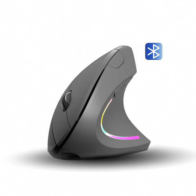 Vertical Ergonomic BT 5.0 Gaming Mouse Wireless Battery Type Gamer BT Mouse Optical Mouse Computer Laptop Desktop