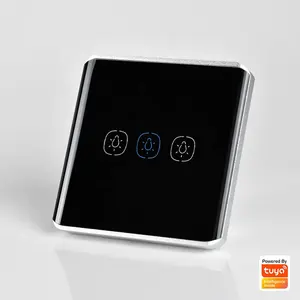 Alexa zigbee 3.0 wall switch 3 gang smart home appliances UK zigbee light switch Tuya