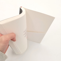 Cahier à couverture rigide en papier pierre A5 personnalisé de haute qualité Journal étanche avec couverture en cuir et logo imprimé pour cadeau